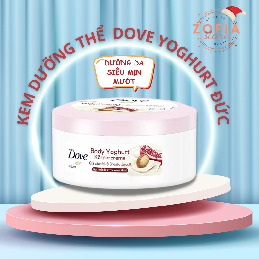 Kem dưỡng thể sữa chua DOVE ĐỨC 250ml