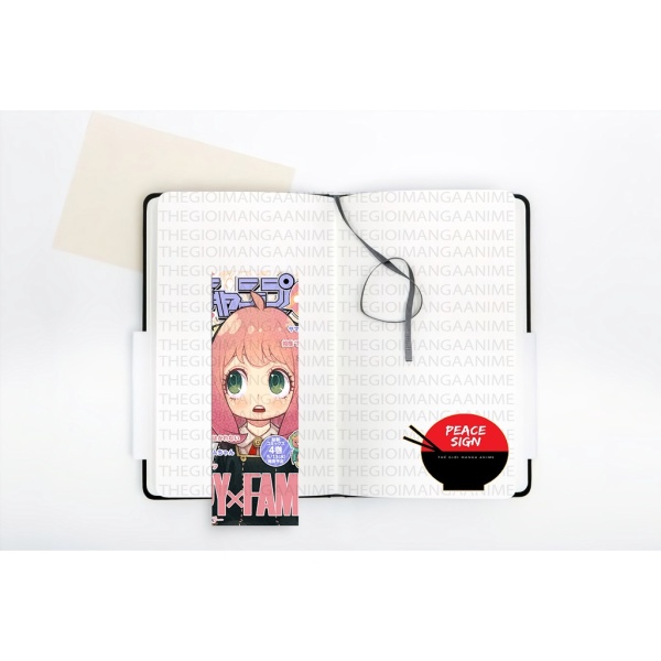 (8 tấm) Bookmark IN HÌNH Spy x Family anime chibi 2 mặt quà tặng xinh xắn