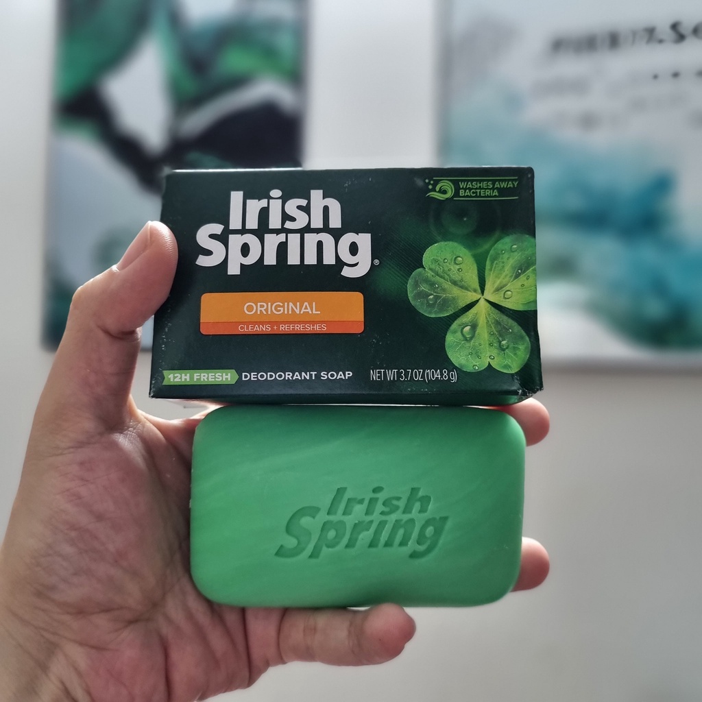 Xà bông cục Irish Spring 104.8g - Mỹ