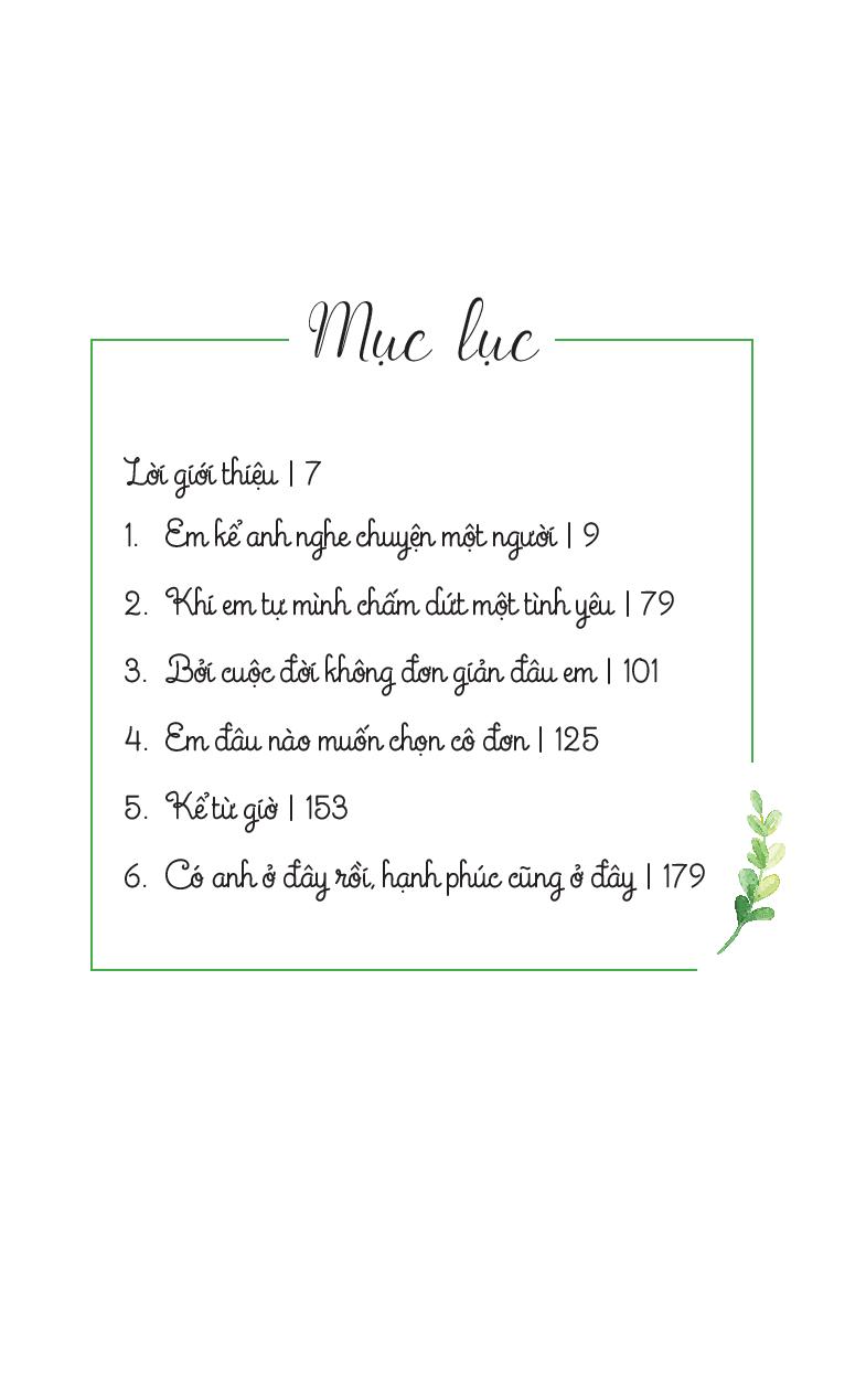 Fahasa - Kể Từ Giờ Em Hãy Sống Vì Em