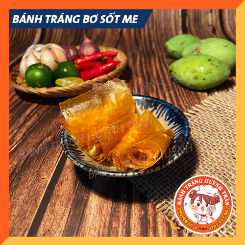 Combo 10 bánh tráng bơ sốt me (LOẠI CUỐN NGON)
