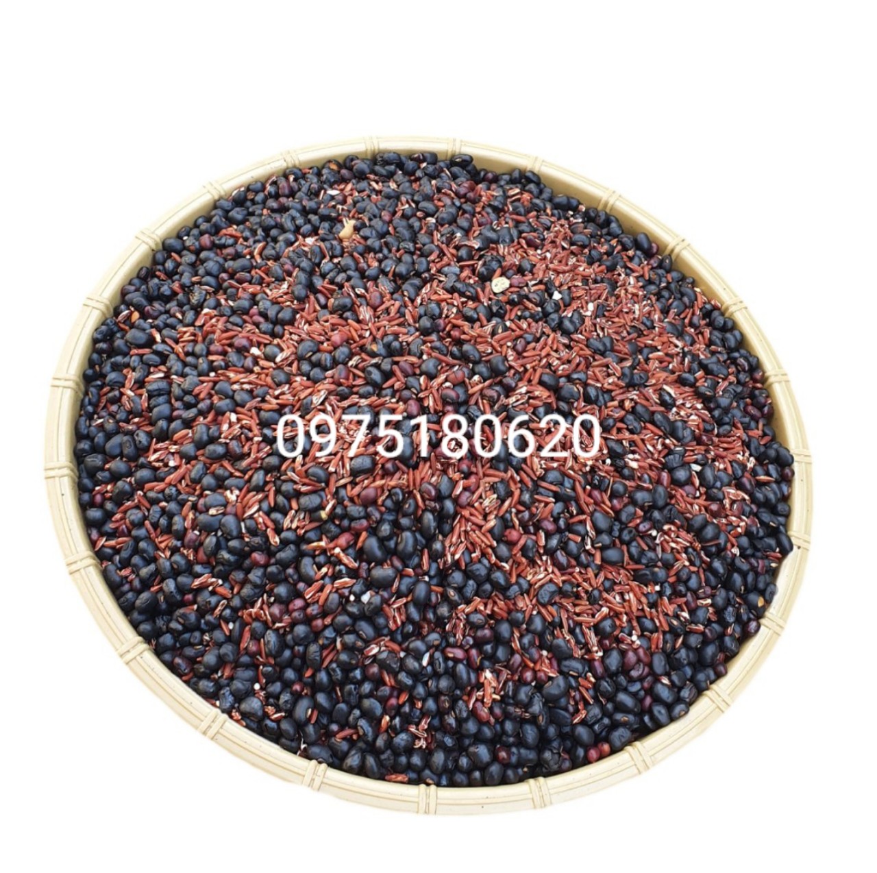 Trà gạo lứt đậu đen 1kG - giảm cân gạo lứt