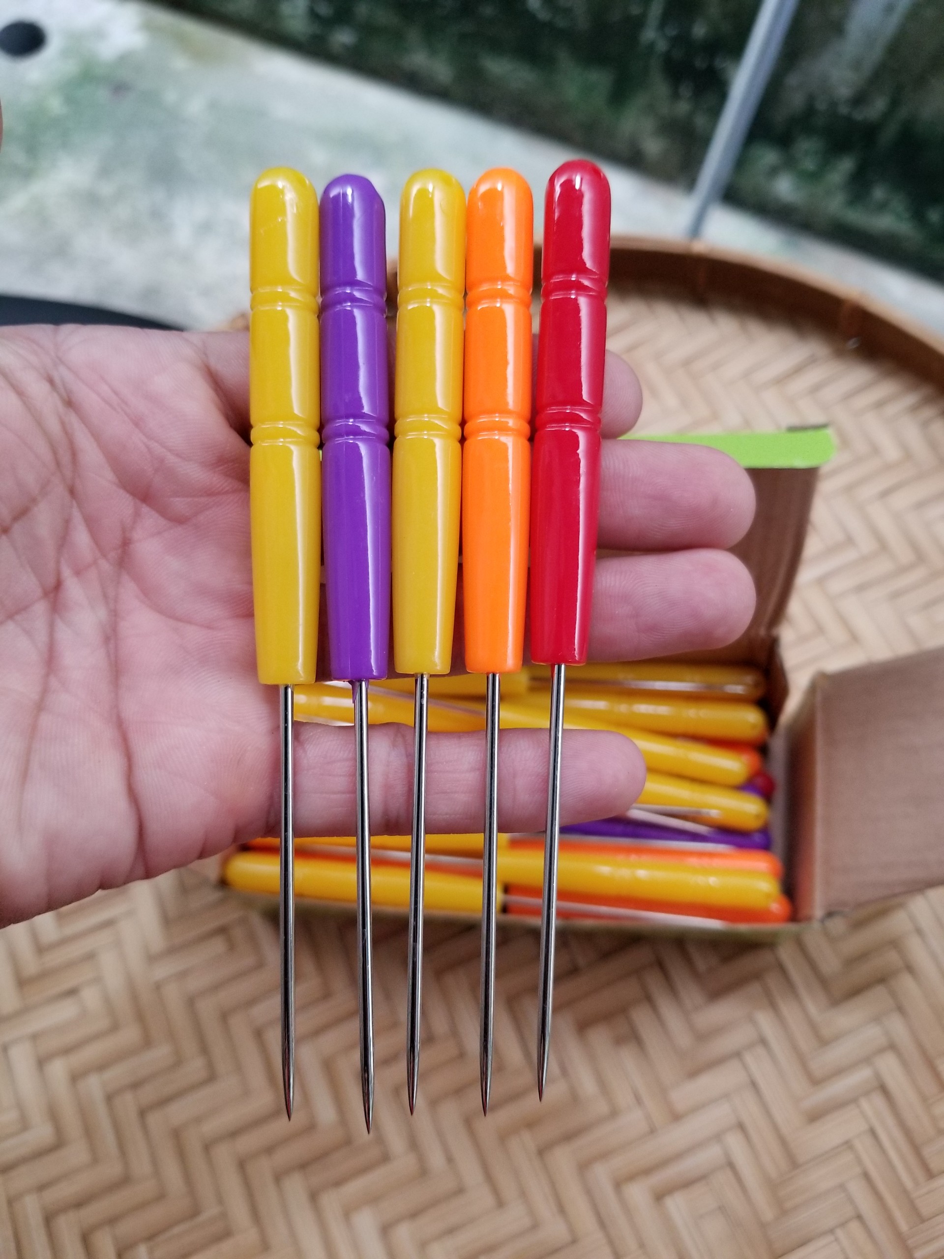 Combo 5 cây que vuốt cánh, que đục lỗ