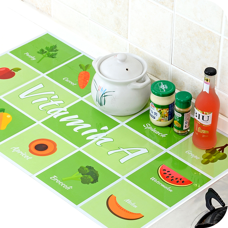 Miếng Giấy Dán Nhà Bếp Cách Nhiệt Chống Dầu Mỡ - Decal Dán Bếp (75x45cm)