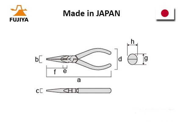 Kìm Nhọn Fujiya AR-150S