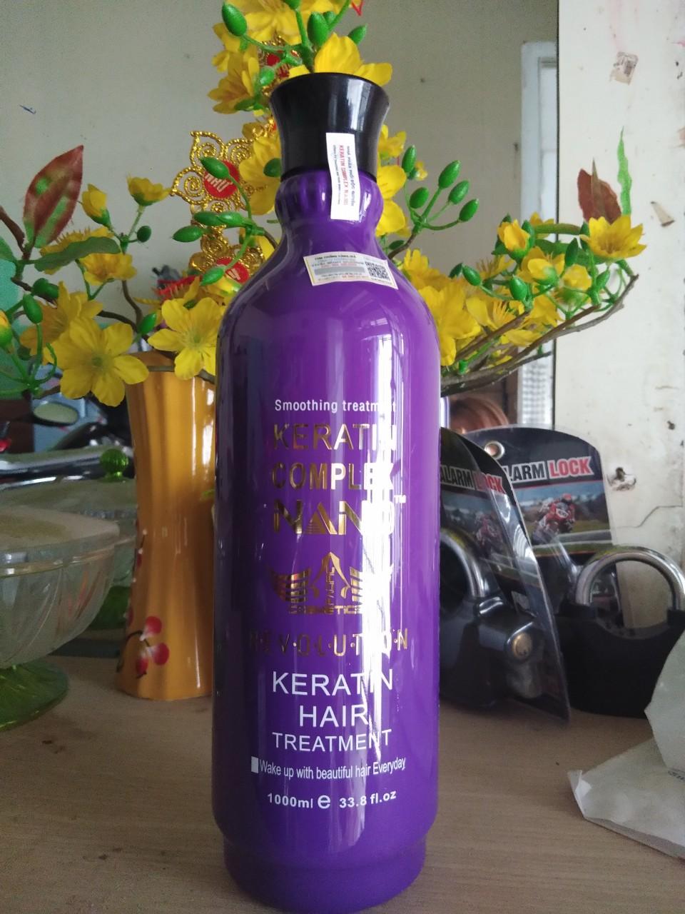 KERATIN COMPLEX NANO THỦY PHÂN PHỤC HỒI TÓC 1000ML