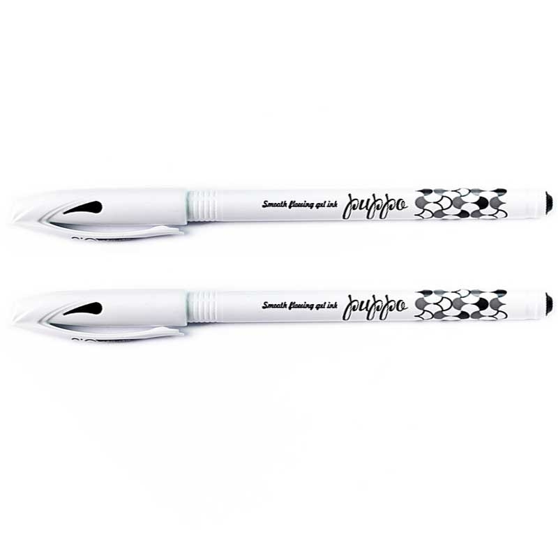 Vỉ 2 Bút Gel Thiên Long GEL-027 - Mực Đen