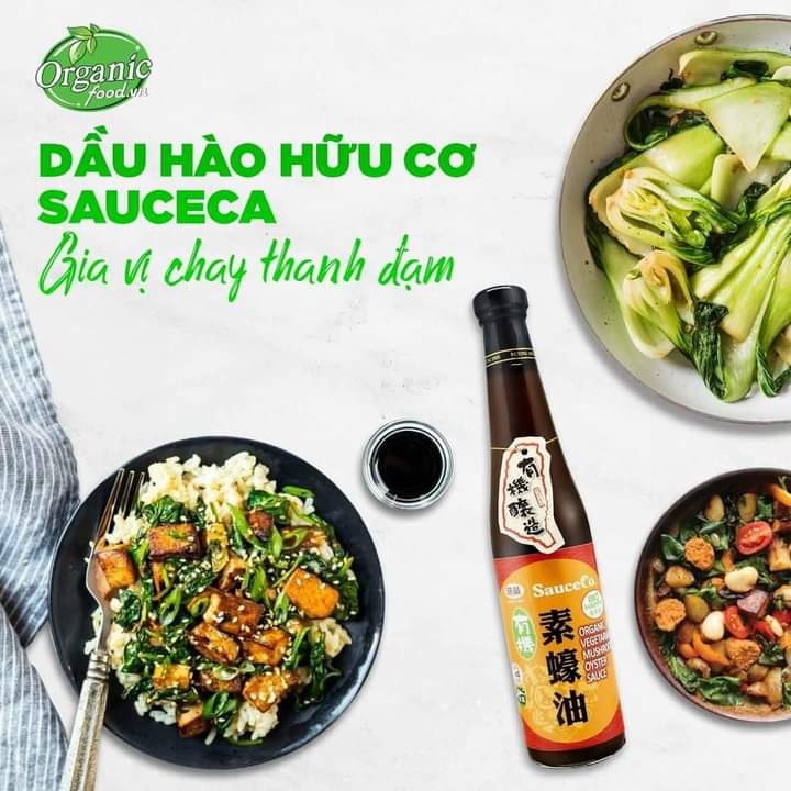 Dầu Hào Chay Hữu Cơ Từ Nấm 420ml