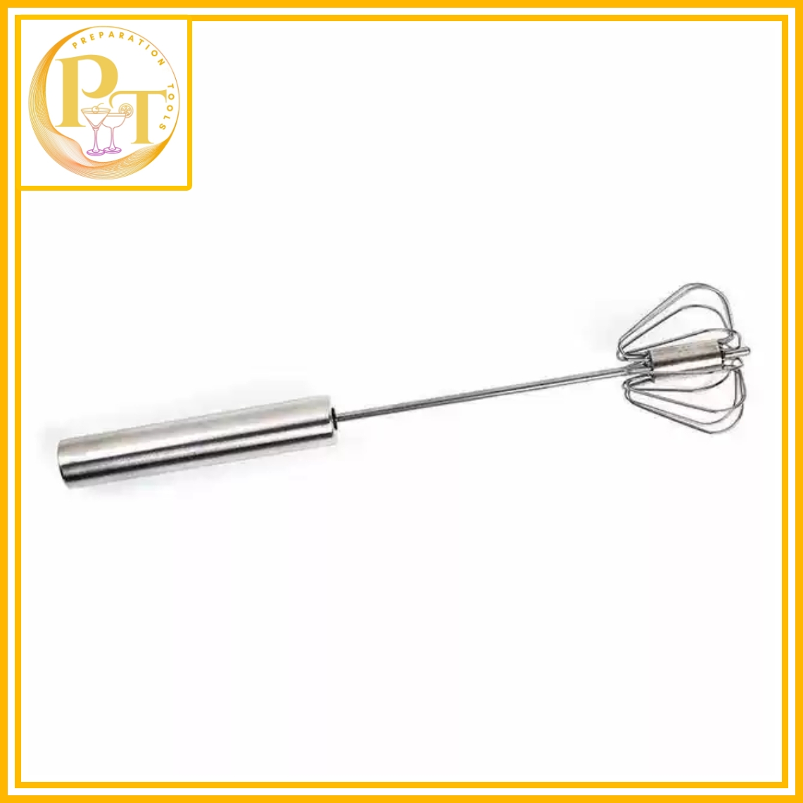 Cây đánh trứng tạo bọt cà phê thân inox