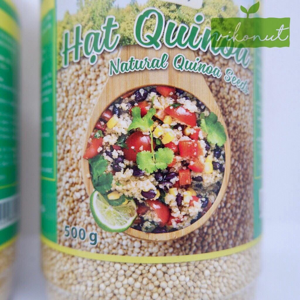 [VikoNut] Combo 2 hộp Hạt Quinoa Diêm Mạch trắng (500gr/hộp)