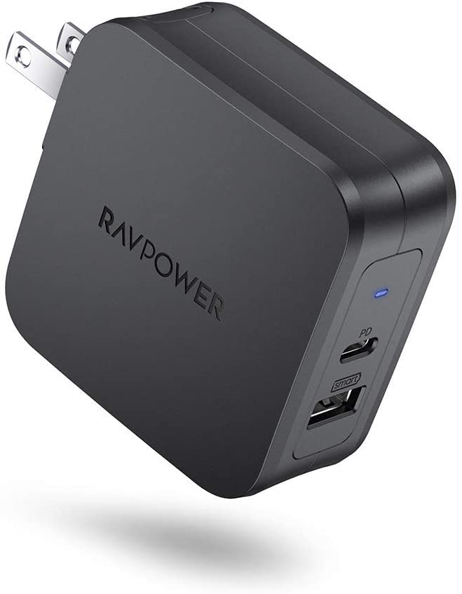 Củ sạc nhanh RAVPower 2 cổng - 61W PD RP-PC105