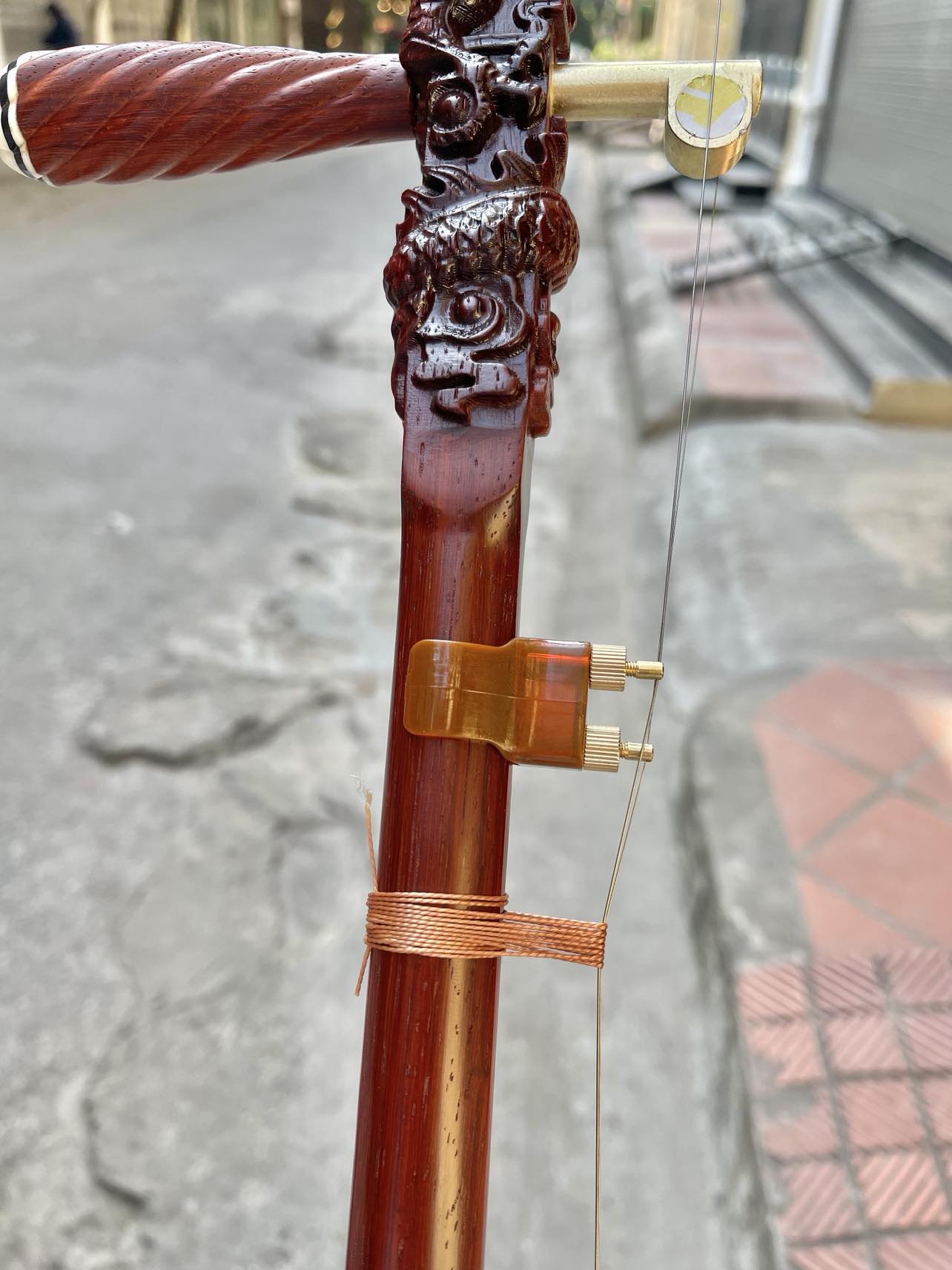 Phụ kiện đàn nhị - ốc tăng chỉnh dây nhị, tăng đơ đàn nhị