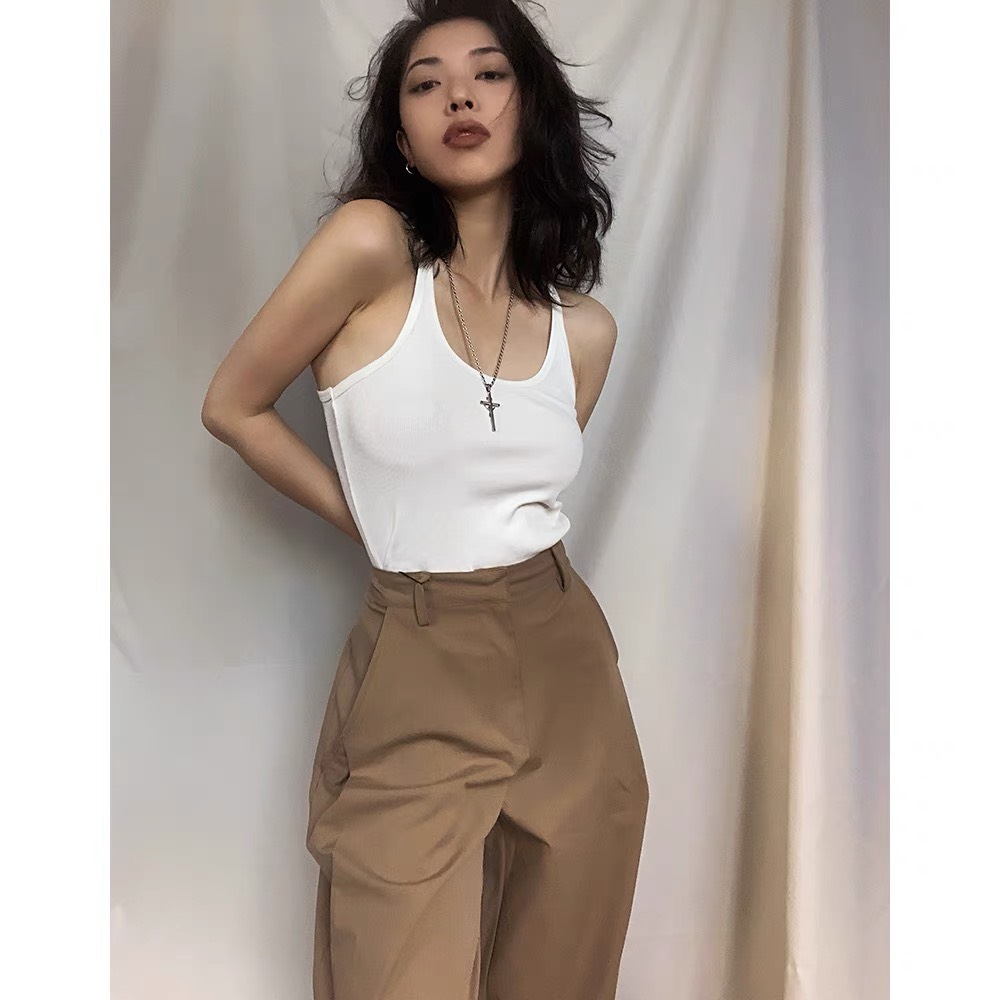 Áo Ba Lỗ Dây Nhỏ Dáng Dài - Tharo Clothing -