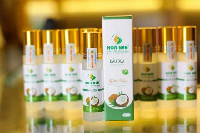 DẦU DỪA ÉP LẠNH DẠNG BI LĂN 10ML
