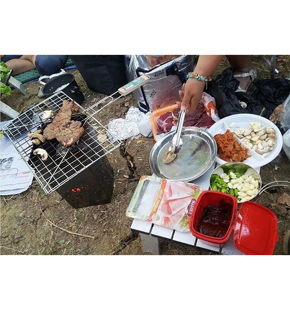 [HCM]Bếp nướng BBQ Campingmoon MT18
