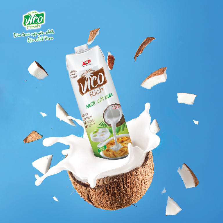 1 HOP NUOC COT DUA VICO RICH 330ML