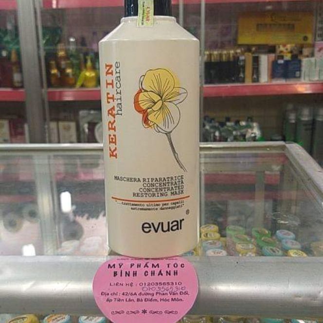 [HCM]KERATIN EVUAR CHUYÊN  PHỤC HỒI TÓC NÁT