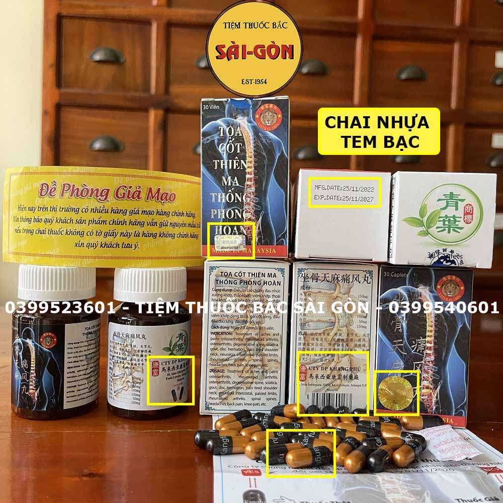 Tọa Cốt Thiên Ma Thống Phong Hoàn (HÀNG XỊN DATE MỚI VIÊN CÓ CHỮ)