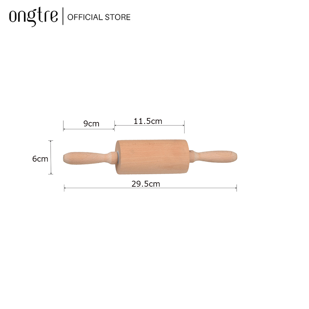 Cán lăn bột / cây lăn bột / cây lăn bột gỗ / cây lăn bột làm bánh | ongtre (Vietnam)