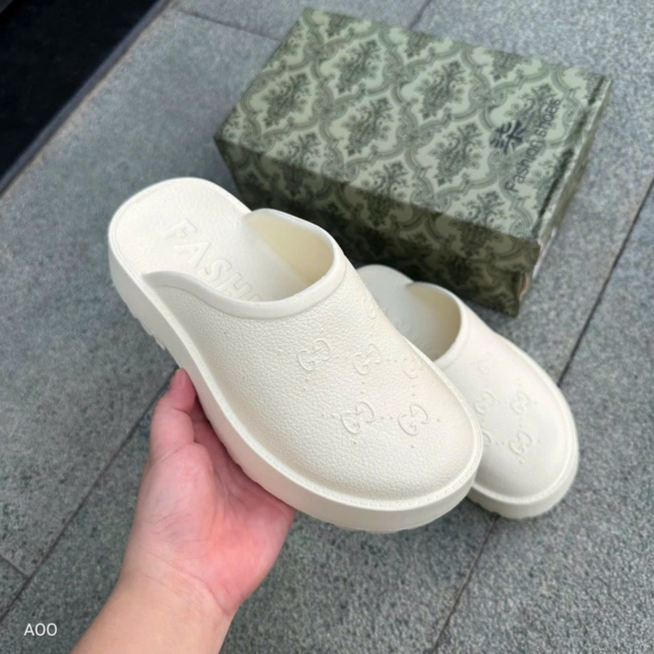 Dép sục đế cao 5cm êm châm phối đồ cực xinh
