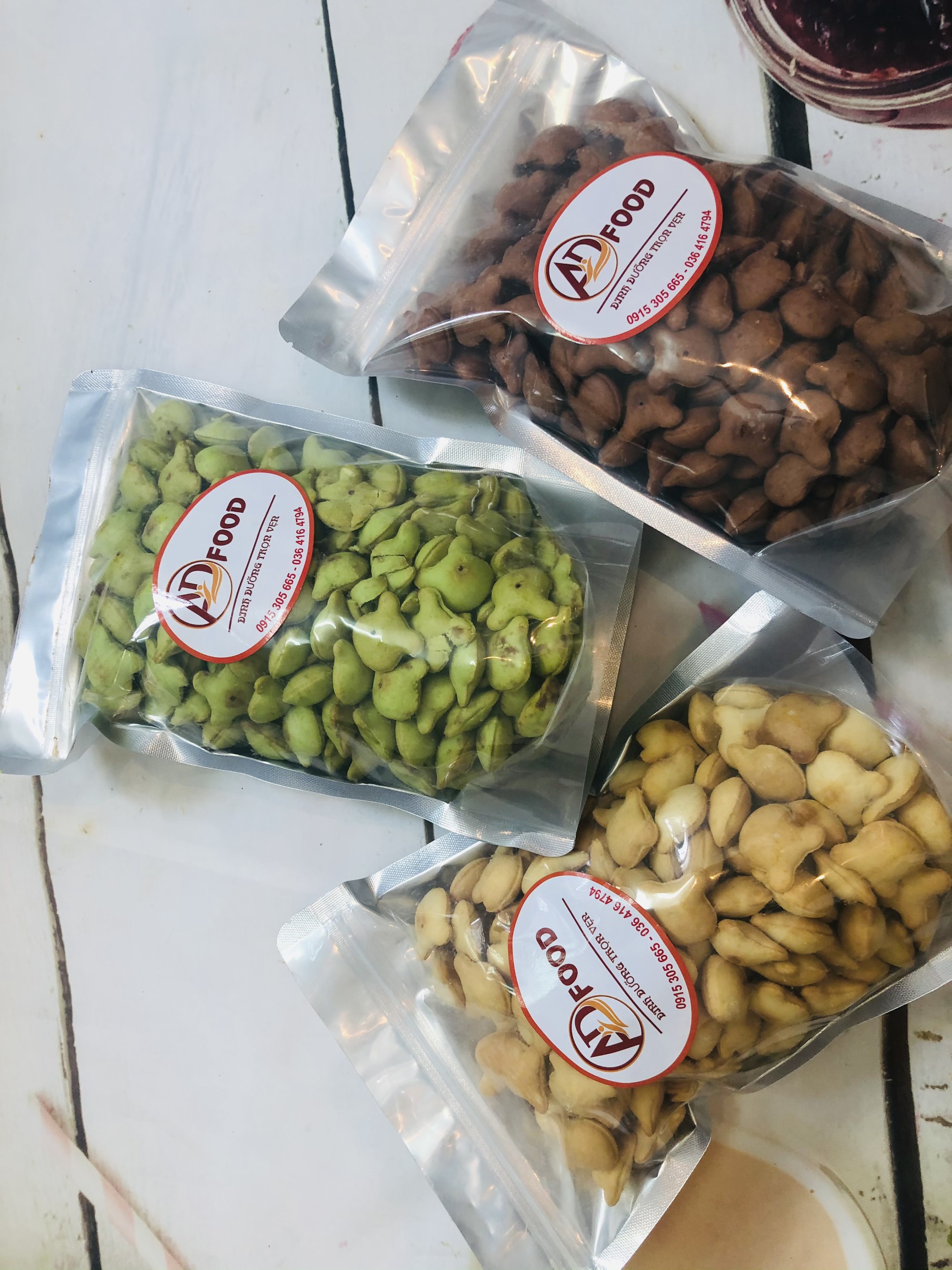 Bánh gấu chùm ngây túi 500g