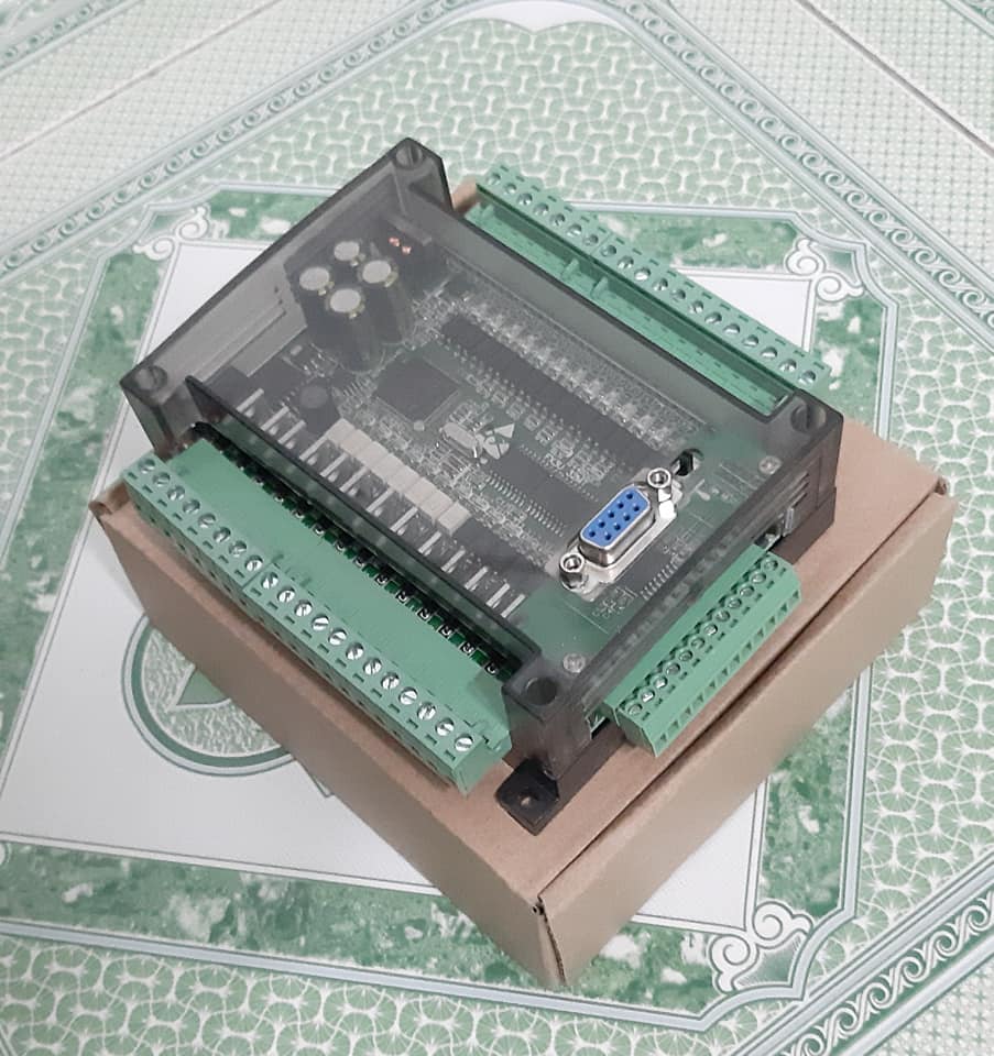 [HCM]PLC Board FX3U-32MT 6AD 2DA-RS485 (Có Pin)