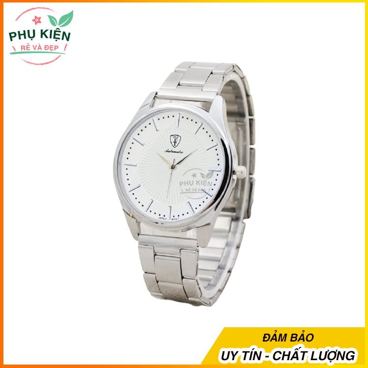 Đồng hồ nam hiệu Automatic - Japan MoVT, chống nước tốt TẶNG Hộp đựng và pin