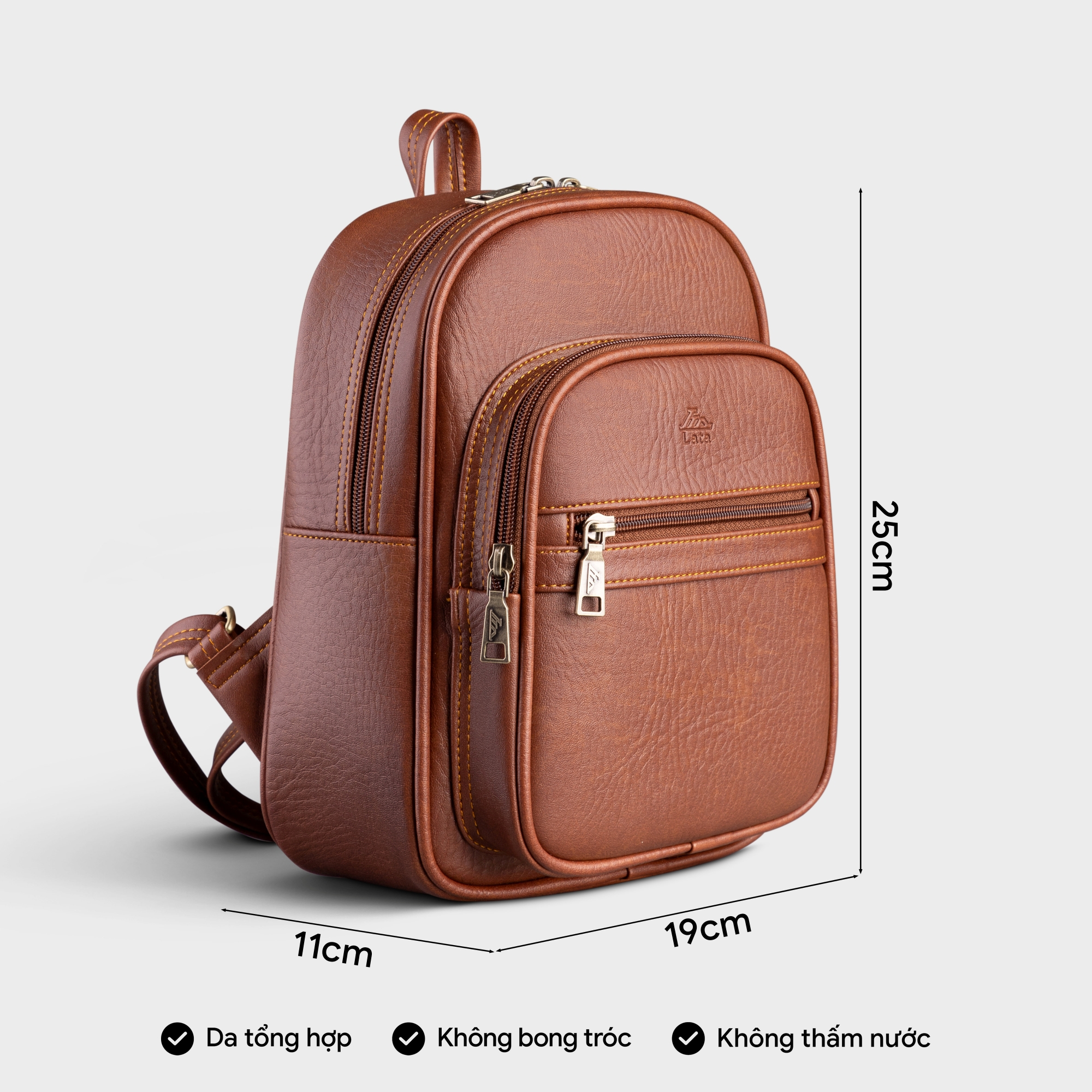 Balo da nữ mini cao cấp LATA BAL71