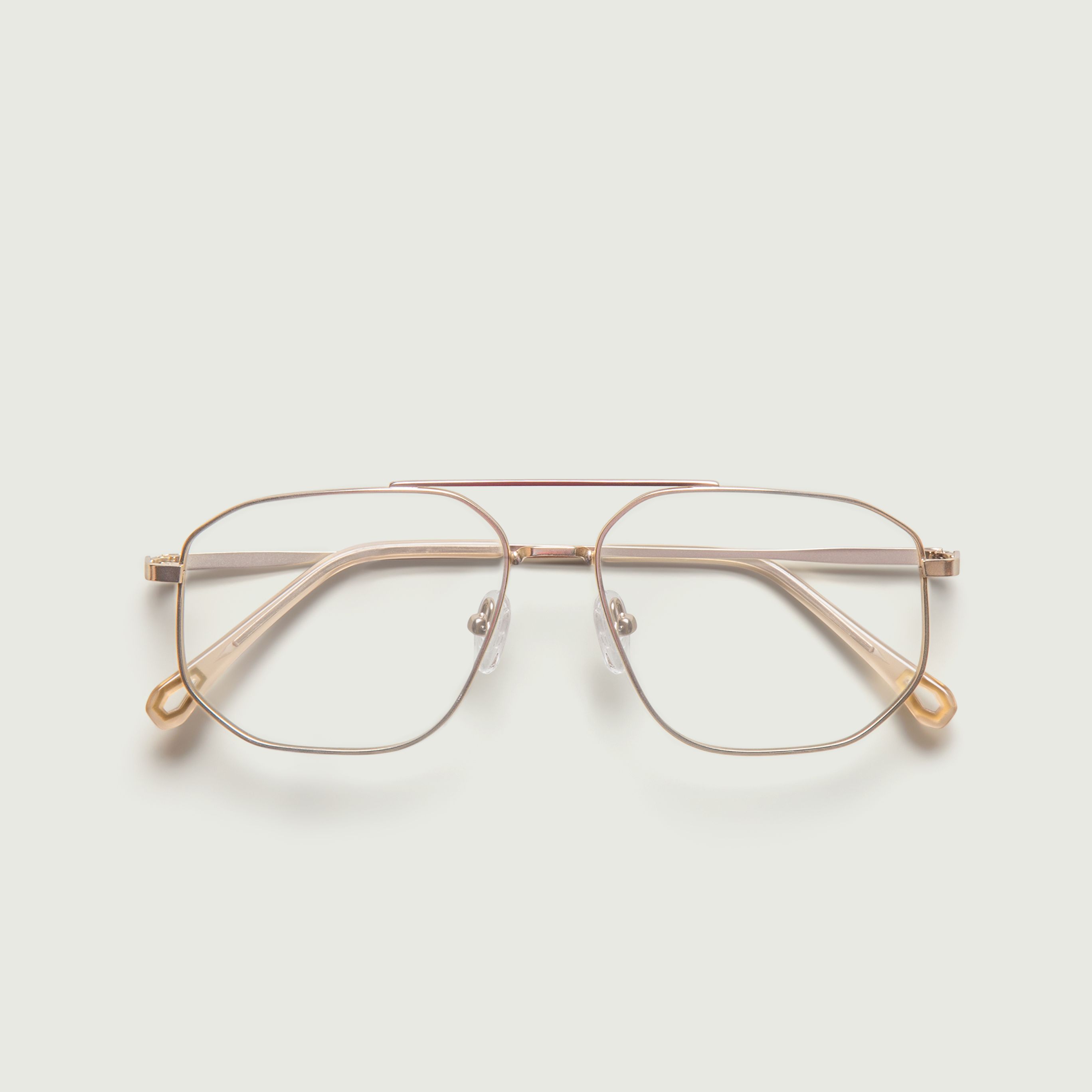 Gọng Kính Cận Sunnies Studios Phi Công Franz Tinsel