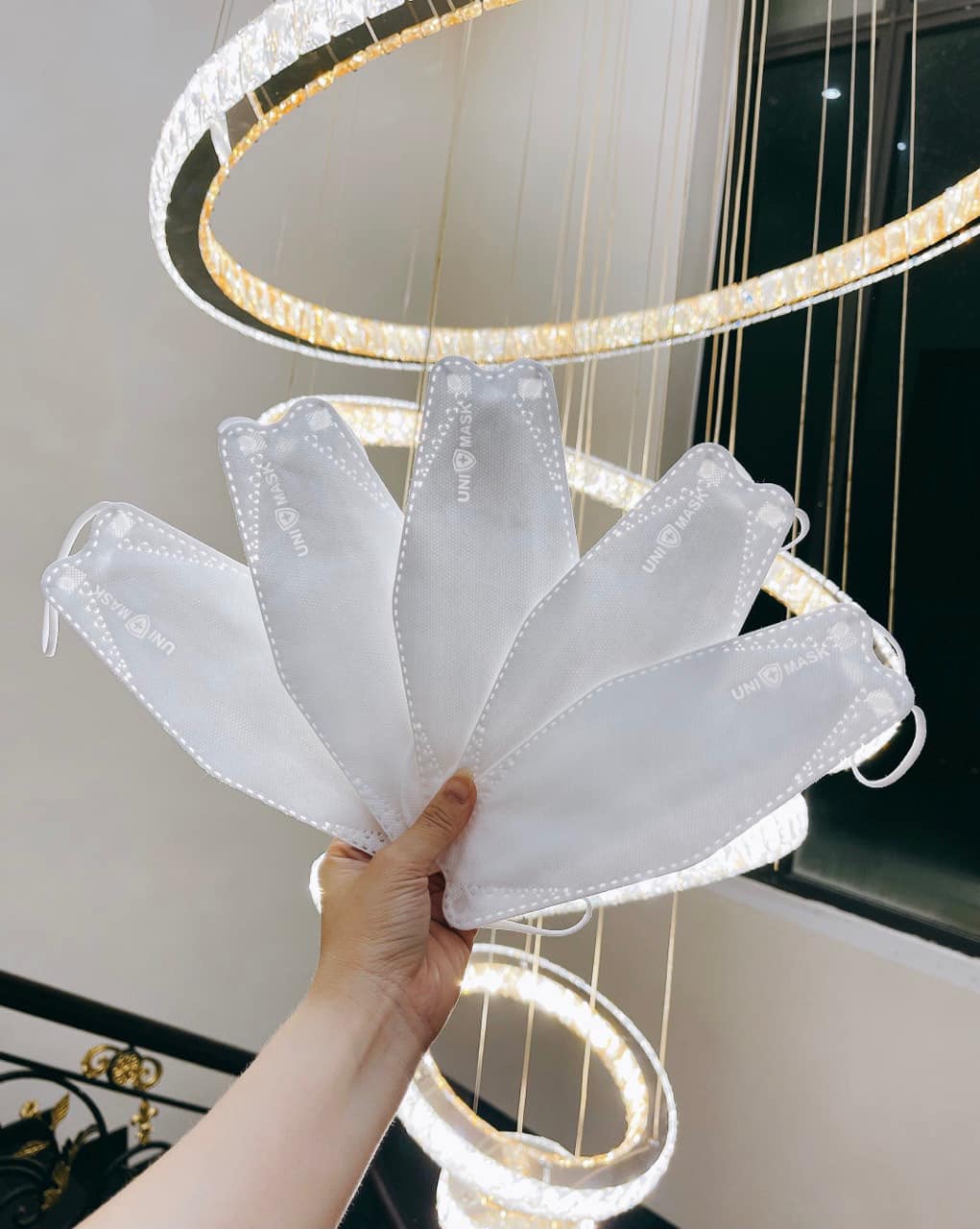 [HCM] Set 50 chiếc khẩu trang 4D KF94 HMMASK kháng khuẩn