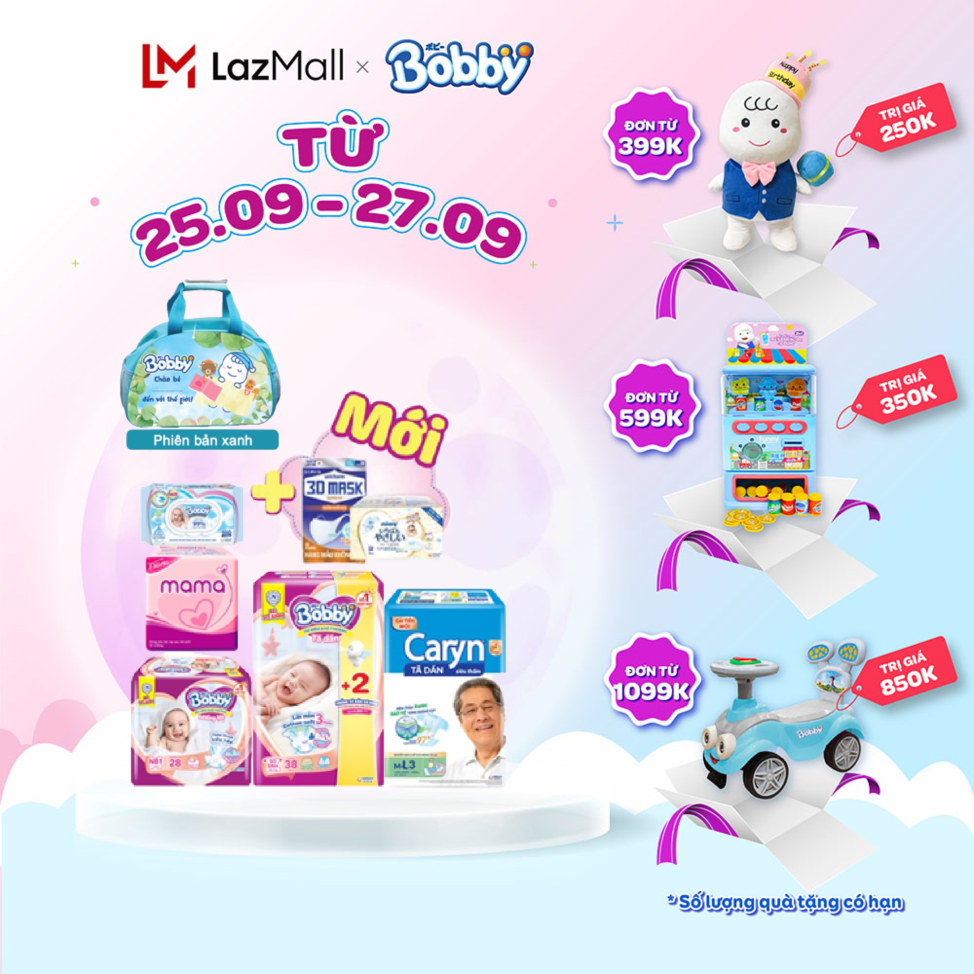 [SALE GIỮA THÁNG tặng QUÀ TO-SLCH][Mới] Combo Bobby mẹ đi sinh 8 món_Màu xanh