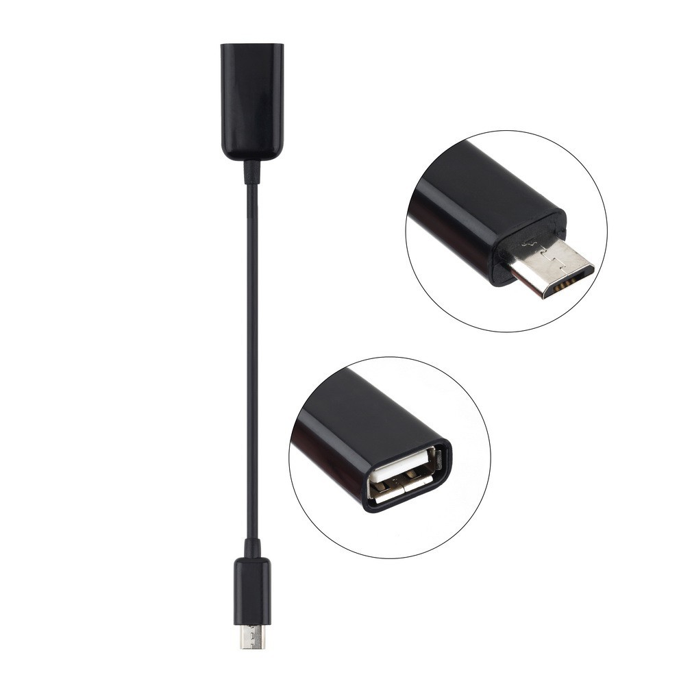 (XẢ KHO GIÁ RẺ) Combo 2 Cáp OTG USB Cái - MicroUSB ( Kết nối điện thoại với USB, Chuột, Tay Game...).