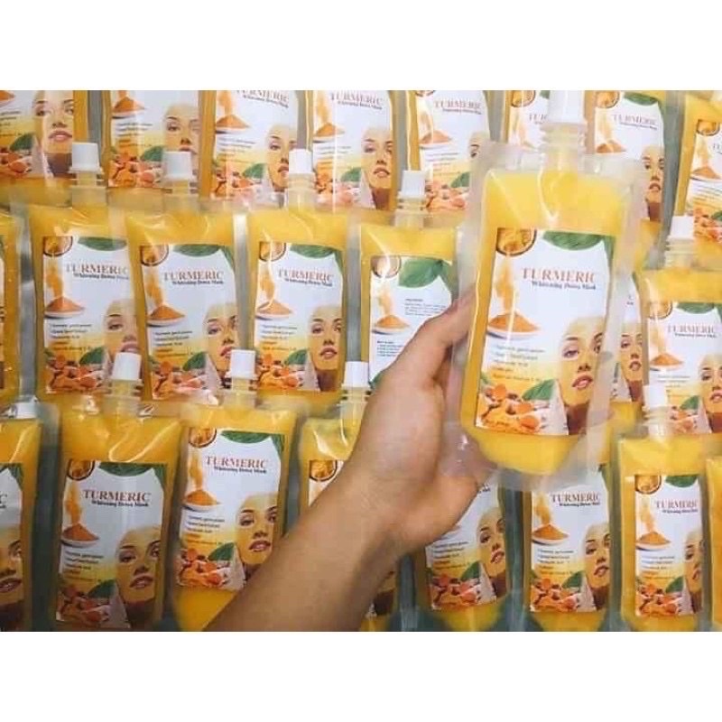 Mặt nạ thải độc sủi bọt nghệ 200ml