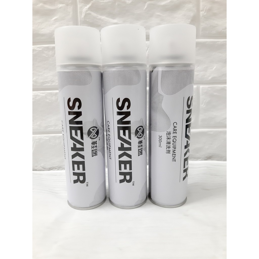 Bình xịt bọt vệ sinh giày Sneaker siêu sạch 300ml