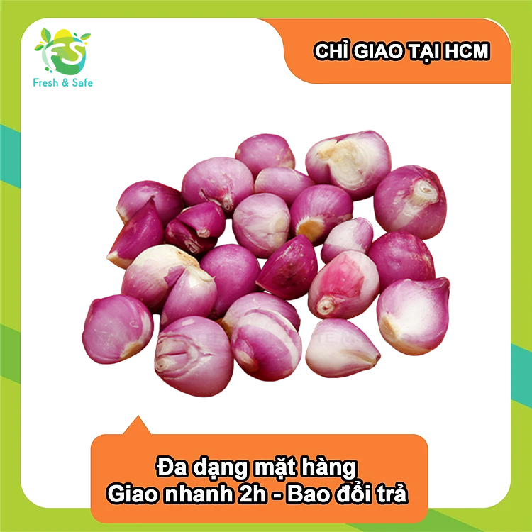 [Chỉ Giao HCM] Hành Tím Củ - 100g