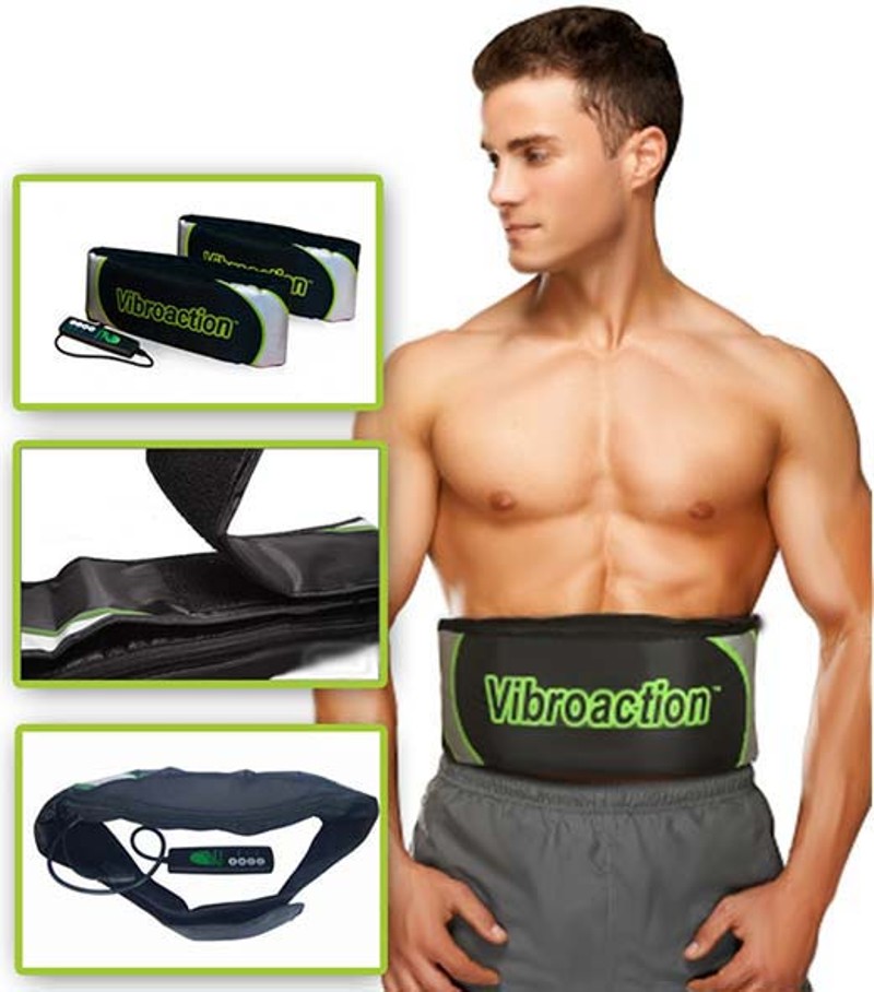 Đai massage giảm mỡ bụng VibroAction