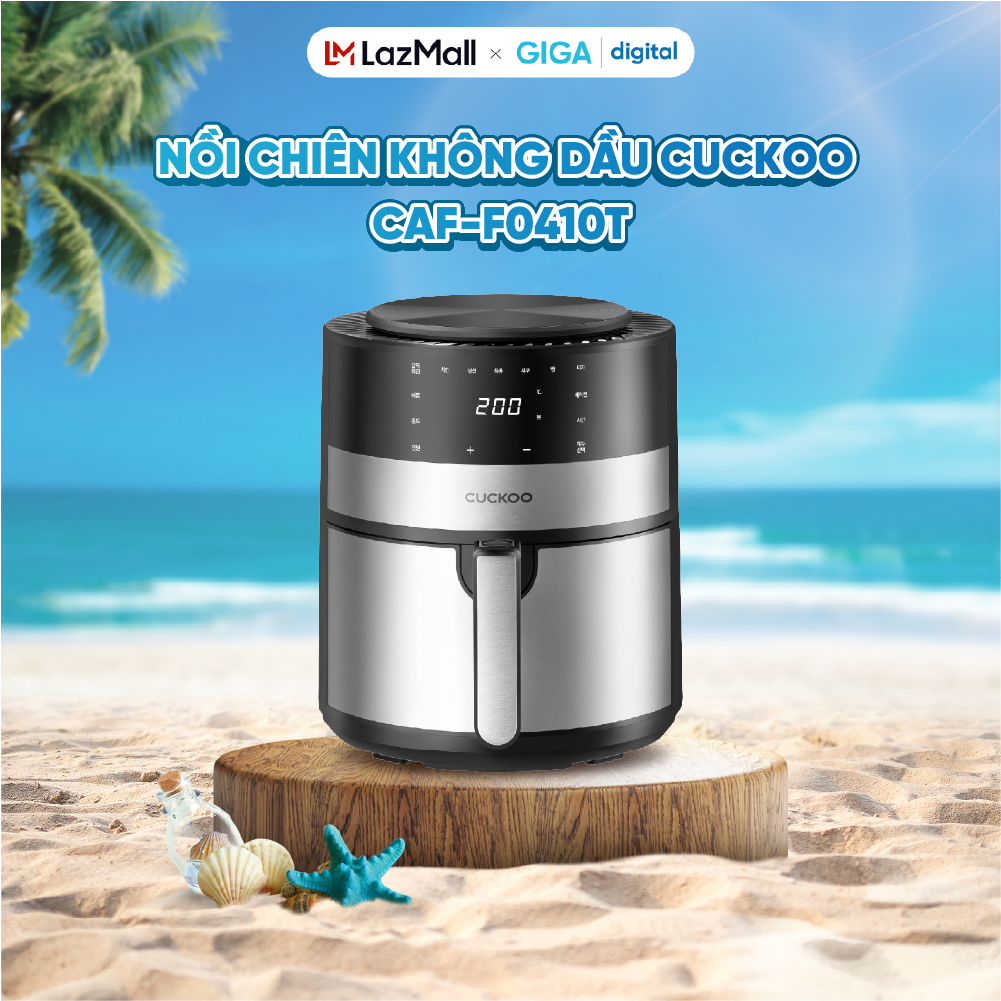 Nồi chiên không dầu cuckoo caf-f0410t 4.7 lít