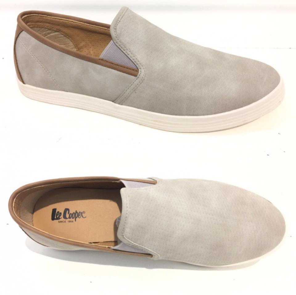✳✳✳ [Hàng Auth - Màu Xám] ✳ Giày Lee Cooper Slip on - Xám✳✳✳