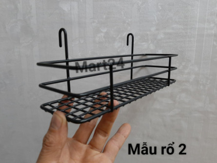 giỏ cài lưới sắt. giỏ treo khung sắt trang trí