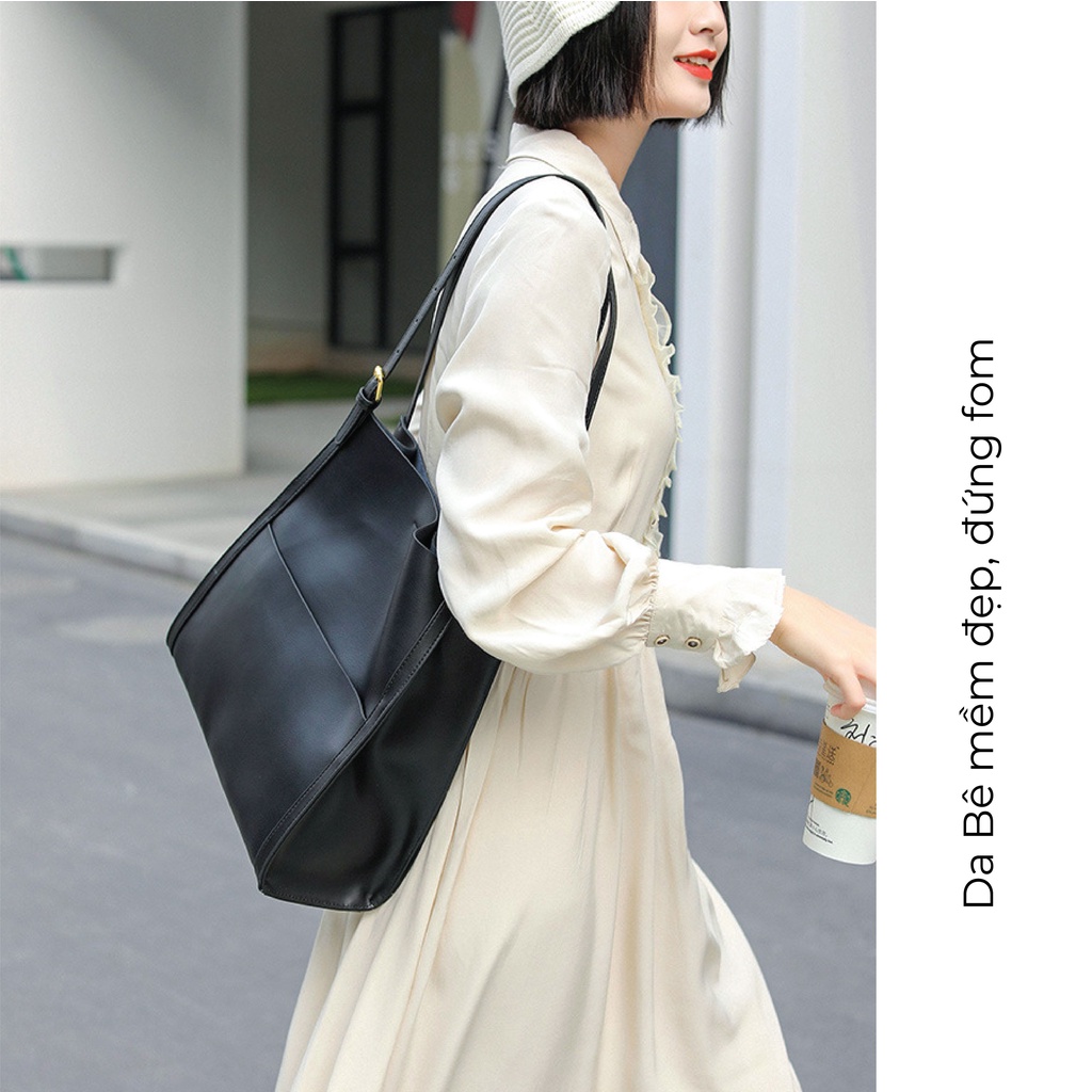 [Nhập LazXuHuong8 - Giảm 70k/499k]Túi xách nữ NALYN Lisa Bag màu Đen