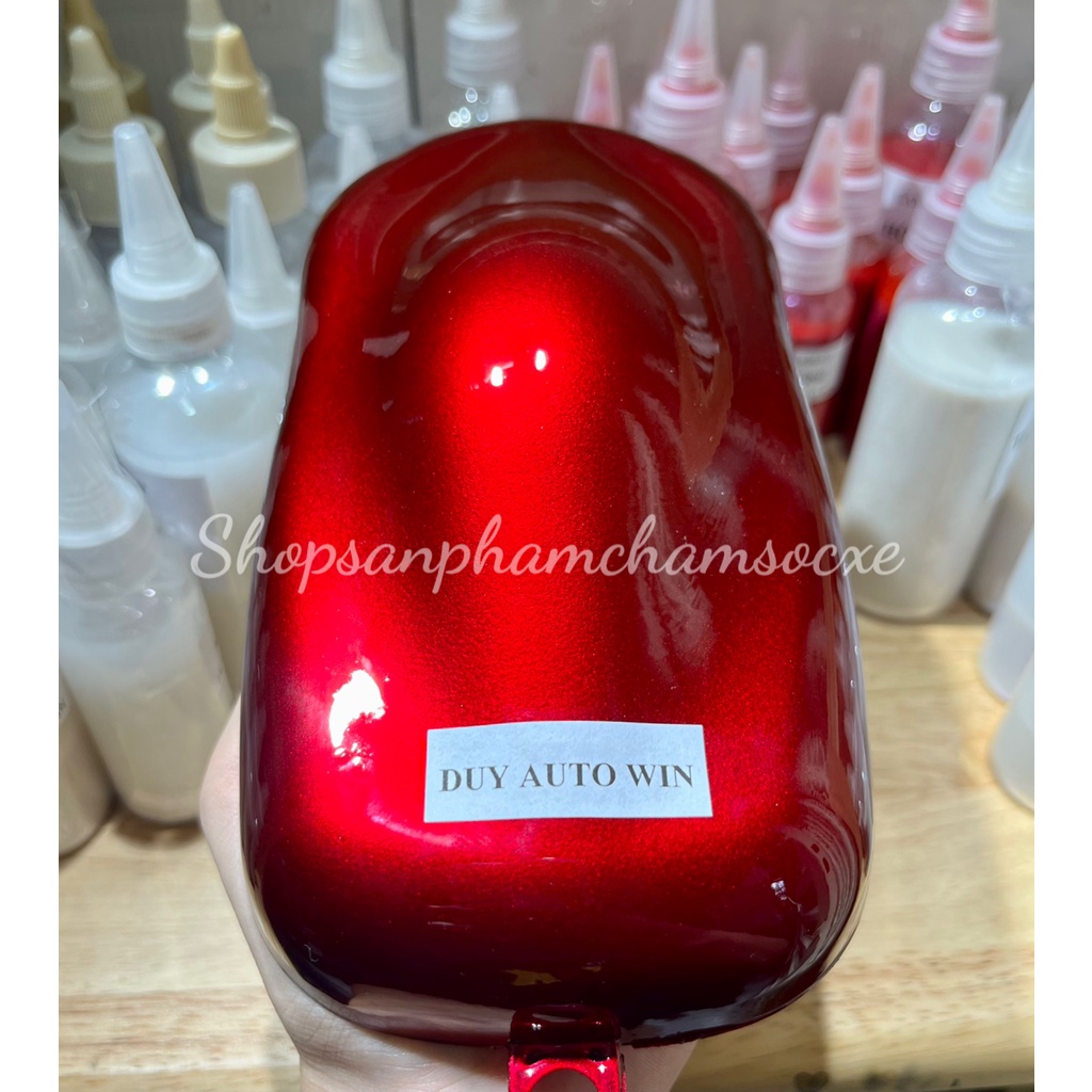Sơn Màu Đỏ Candy 2K Tự bóng 4:1 - Đóng lon đủ kích thước