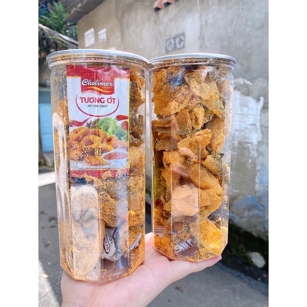Hũ 250gr Da Cá Trứng Muối Loại Đặc Biệt