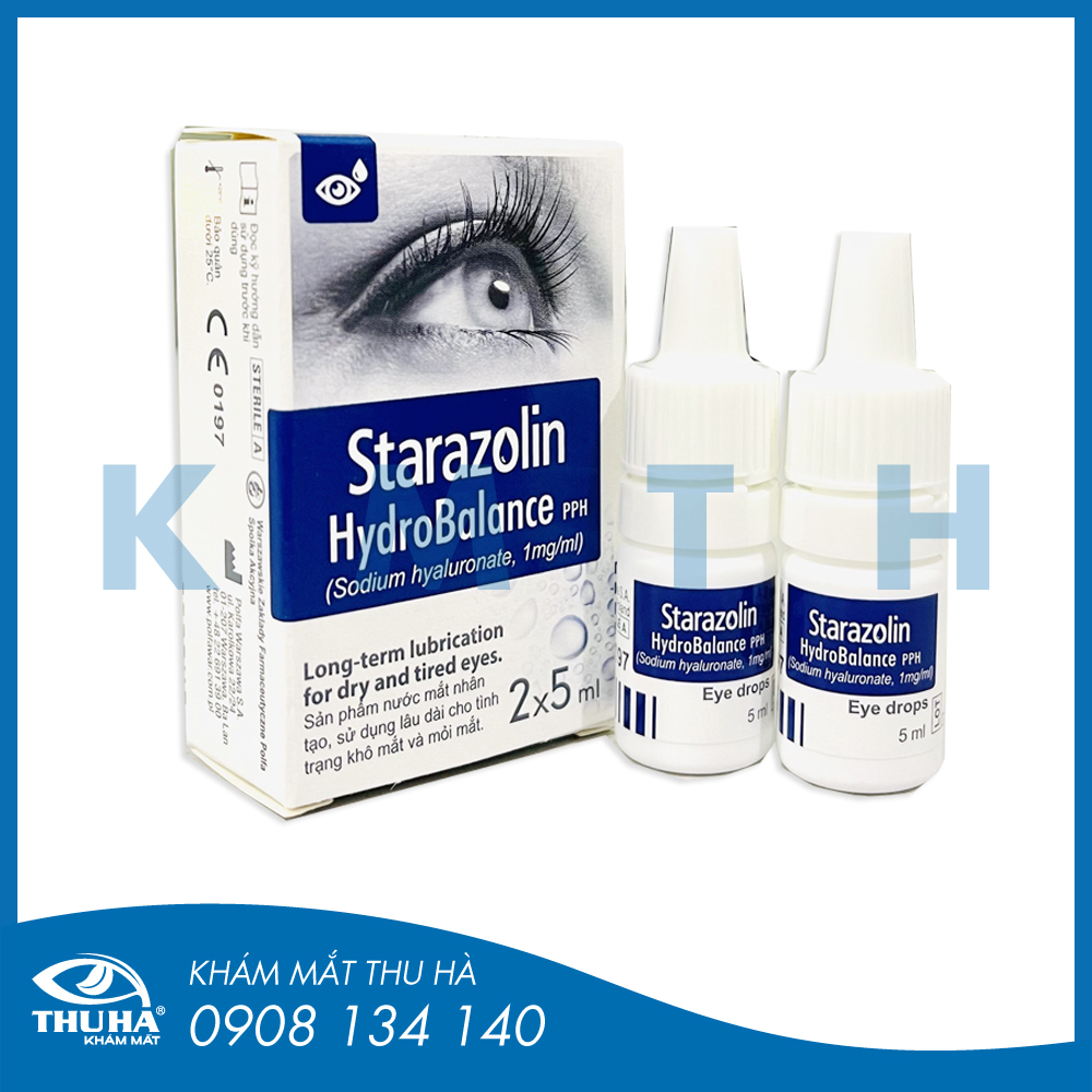 Dung dịch nhỏ mắt StaraZolin (Hộp 2x5ml)