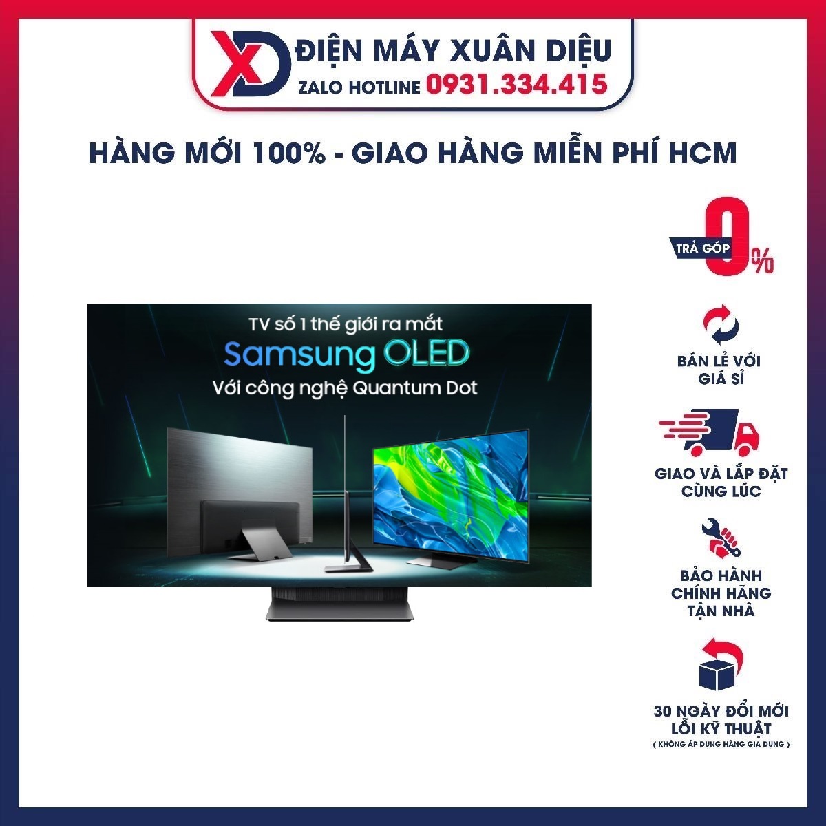 Tivi Samsung OLED 55 inch 4K S95B QA55S95BA Hệ điều hành Tizen™,Điều khiển tivi bằng điện thoại -GIAO MIỄN PHÍ HCM | Lazada.vn Tivi Samsung Oled 55 Inch 4K S95B Qa55S95Ba Hệ Điều Hành Tizen™,Điều Khiển Tivi Bằng Điện Thoại -Giao Miễn Phí Hcm | Lazada.Vn
