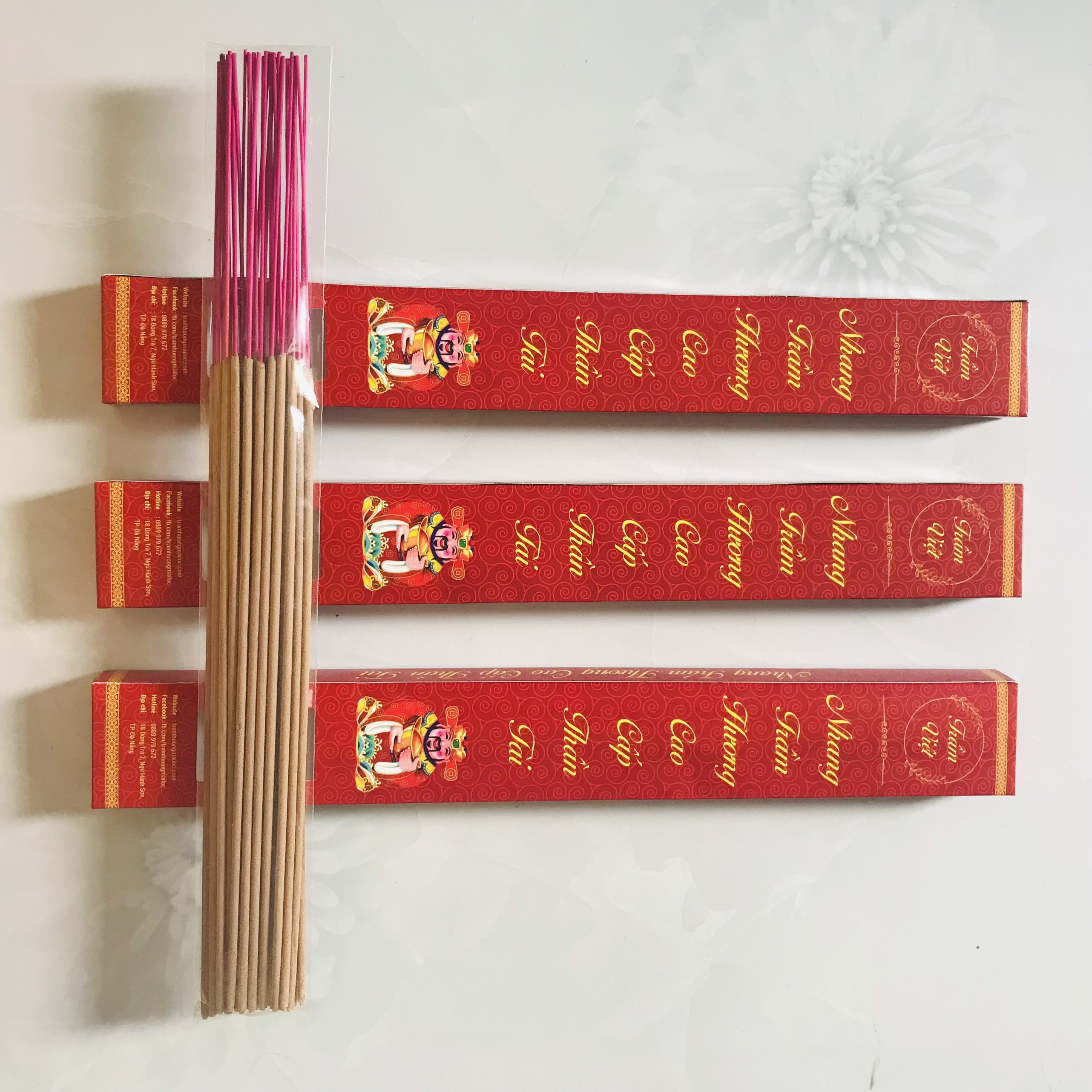 Nhang trầm hương cao cấp Thần Tài
