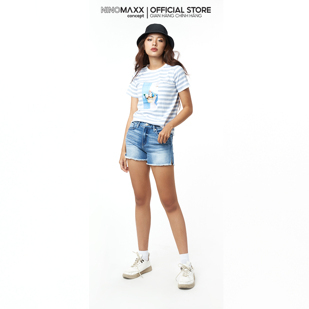 NINOMAXX Quần short Jean Nữ 2202016