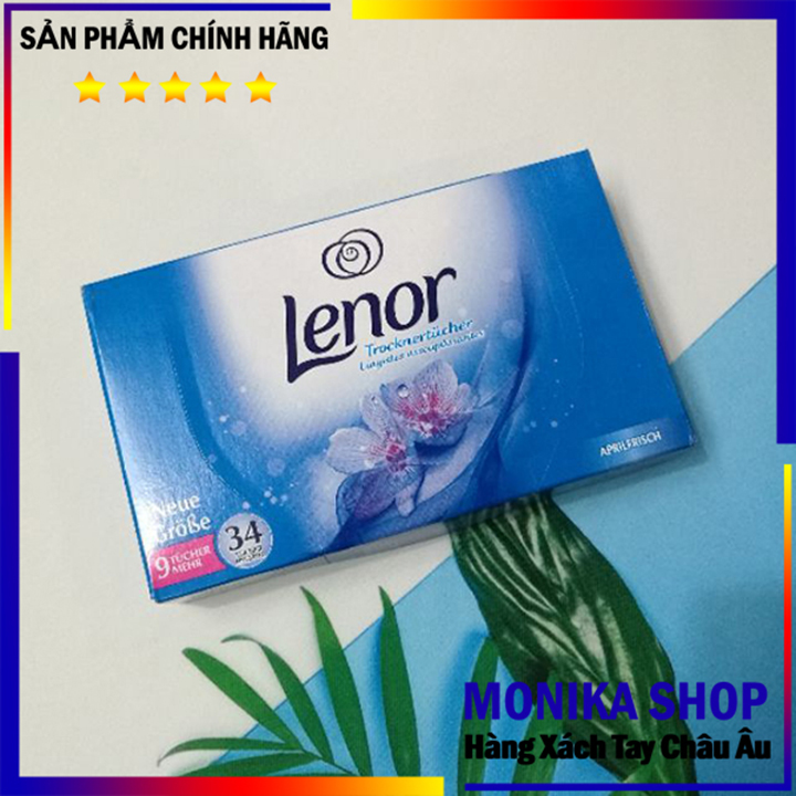 Giấy thơm để tủ quần áo Lenor hàng Đức