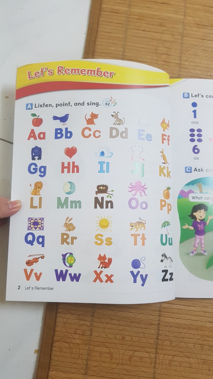 Bộ Let's go 1 bản 4th cho bé ( bộ 2 cuốn SB + WB)