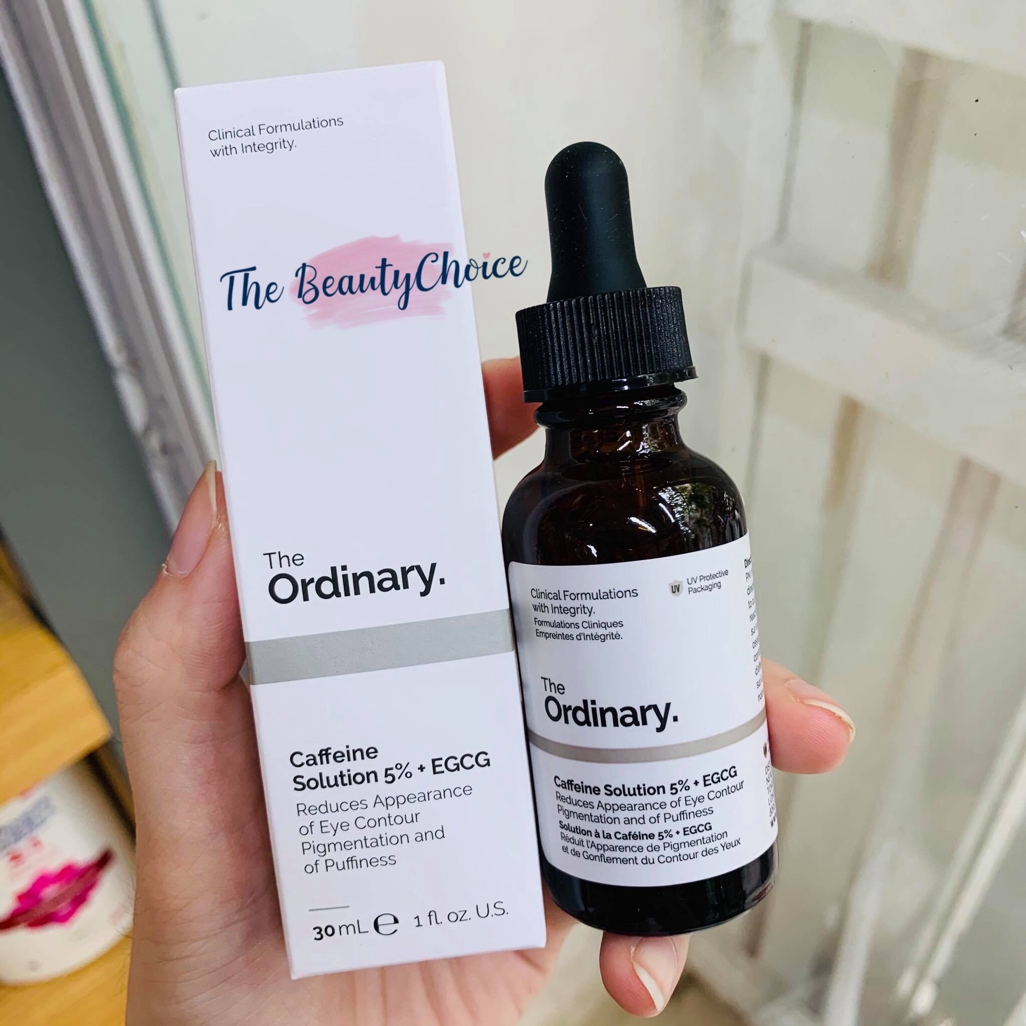 [HCM]Serum dưỡng mắt The Ordinary Caffeine Solution 5% + EGCG 30mL