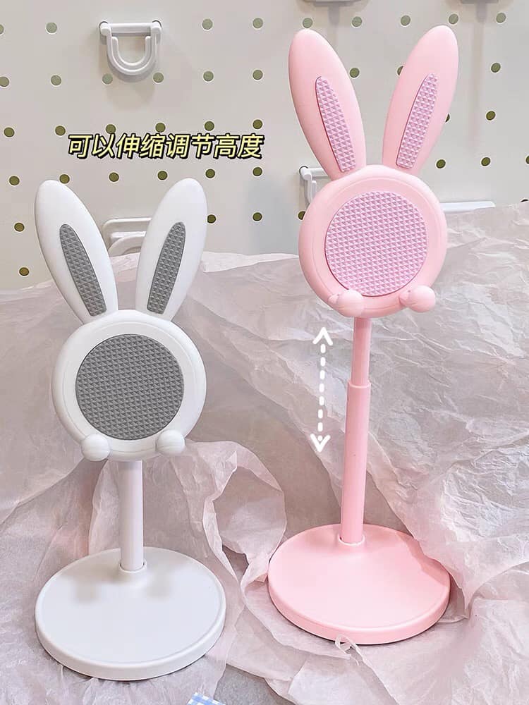 Giá đỡ điện thoại hình tai thỏ cute
